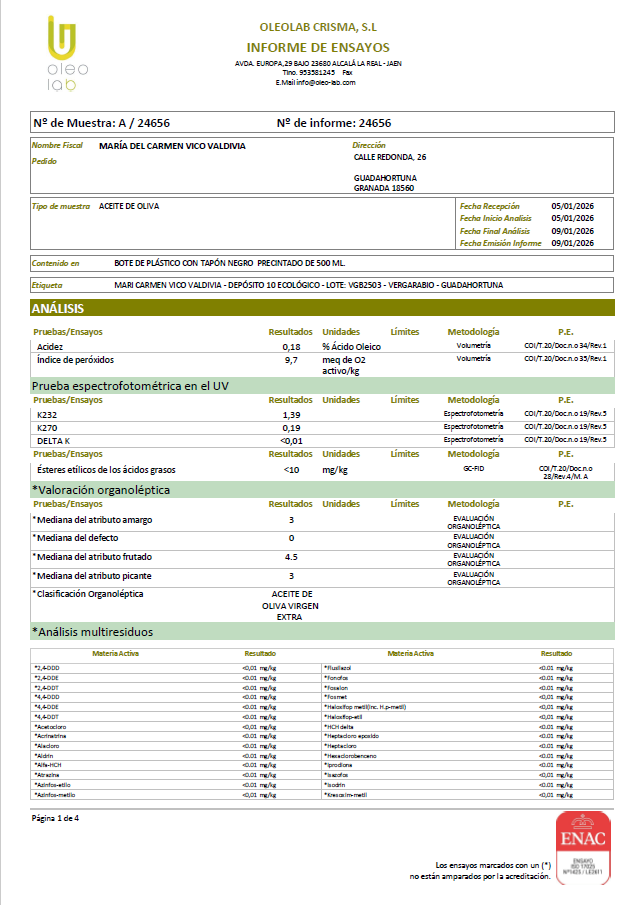 Ökoloogiline Extra Virgin oliiviõli (5l plastikkanistris) - Image 6